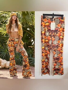Urban Renewal / Urban Outfitters Sunset Flare Stretch Pants XS